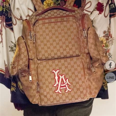 gucci and mlb|gucci mlb backpack.